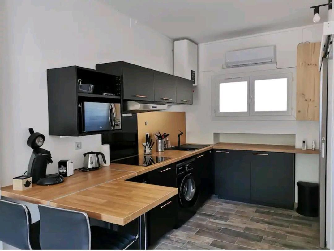 Апартаменты Studio Clim Et Jardin Privatif Proche Plage Mourillon Тулон Экстерьер фото
